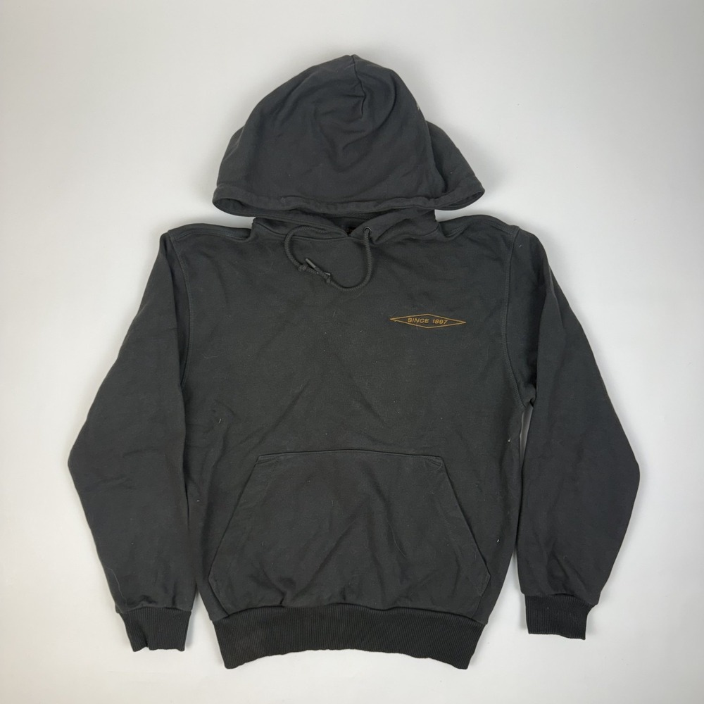 Mens Filson Prospector Embroidered Black Hoodie Sweatshirt Size XSmall GUC